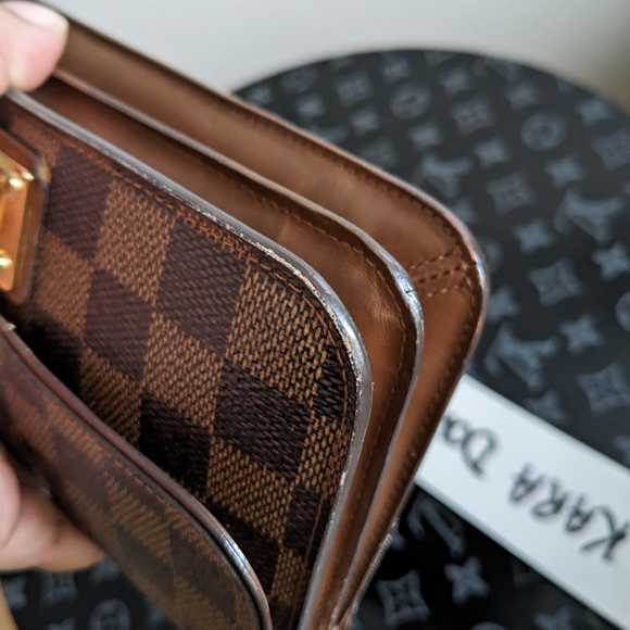 Louis Vuitton ascot wallet clutch with chain strap incert - Picture 10 of 17